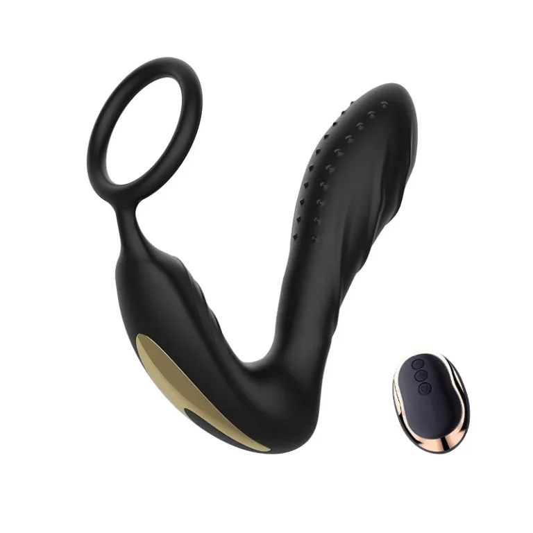 Vibration Dual-Motor Prostate Massager With Penis Ring